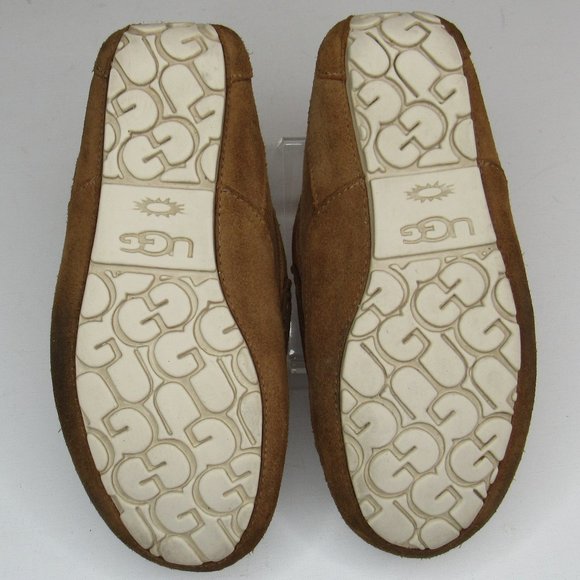UGG Ascot Corduroy & Suede Driver Venetian Slipper Men's Size 8 - Picture 9 of 11
